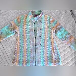 Patricia Palson Hand Woven Chenille jacket 1 of 1